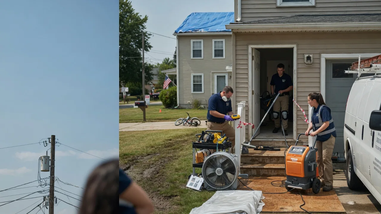 Water Damage Repair in Gandeeville, WV near me